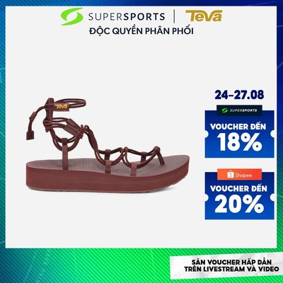 Giày Sandals Nữ Teva Midform Infinity - Đỏ - 1127890-RUM