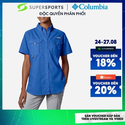 Áo Sơ Mi Tay Ngắn Nữ Columbia Womens Bahama™ - Xanh Dương - 1396551409