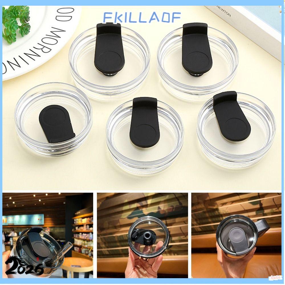 Nắp chai FKIL, Nắp cốc chống tràn 20oz / 30oz, Nhựa bền đa năng không có ống hút Nắp thay thế cho ch