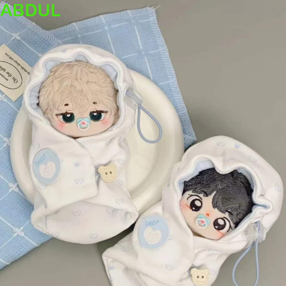 ABDUL 10cm áo choàng cotton cho búp bê 10cm, bộ trang phục DIY sáng tạo, chăn nhỏ, túi ngủ, quần áo 
