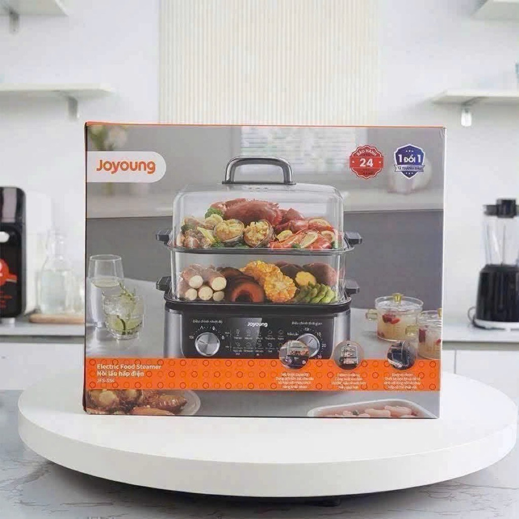Nồi Lẩu Hấp Joyoung JFS-556 – Đa Chức Năng, Nấu Lẩu & Hấp, Gọn Gàng Tiện Dụng