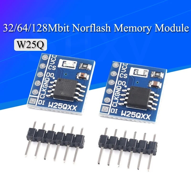 W25Q32 32Mbit / W25Q64 64Mbit / W25Q128 128Mbit 8MByte FLASH Mô-đun lưu trữ SPI Giao diện BV FV