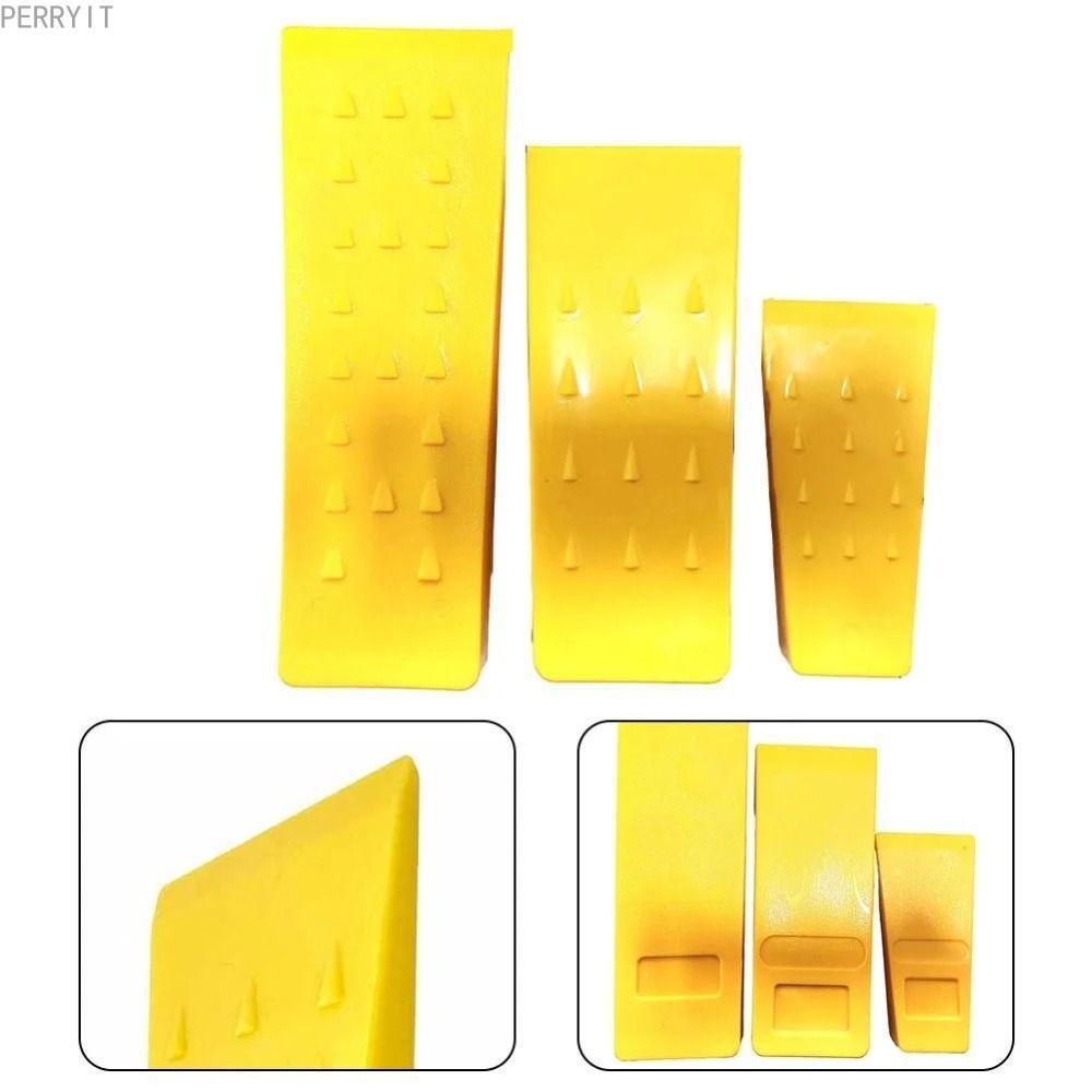 PERRYIT Tree Felling Wedges, Nhựa ABS 5.5 / 8 / 10 Inch Chainsaw Wedges cho cây, Lumbering với gai C