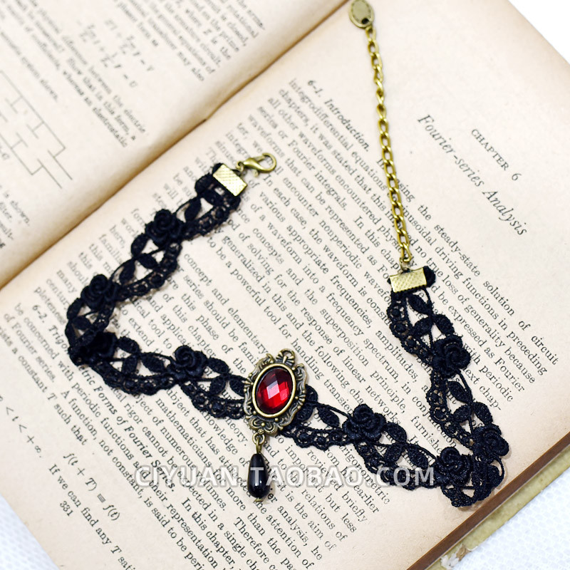 Tối Gothic Gothic Punk Goth Goth Ren Vòng Cổ Halloween Giáng Sinh choker