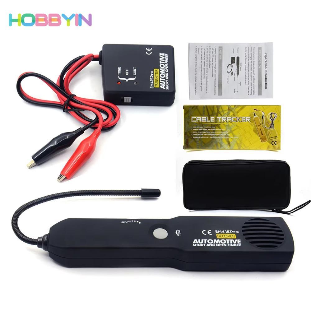 HOBBYIN Tracker & Open Wire Finder, Cáp ngắn ô tô bền đa năng, EM415PRO EM415 6-42V DC Find Car Shor
