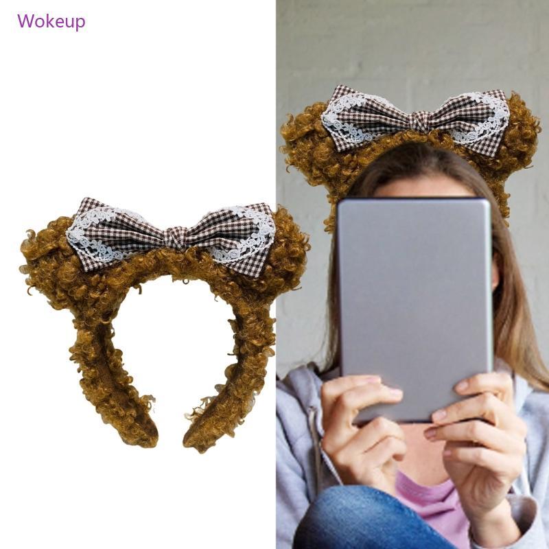 Woke Furry Animal Ear Headband COSPLAY Halloween Dark Anime Nhập Vai