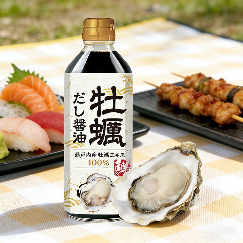 Nước tương hàu Fushan Tianshe Nước tương đậu nành nhập khẩu nguyên bản Sashimi Tương đậu nành Sashim