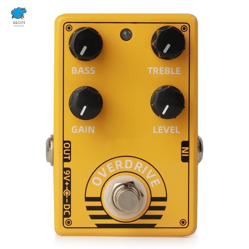D-8 Overdrive Guitar Effect Pedal Điện Overdrive Hiệu ứng Cực kỳ đa năng True Bypass Pedal Phụ kiện 