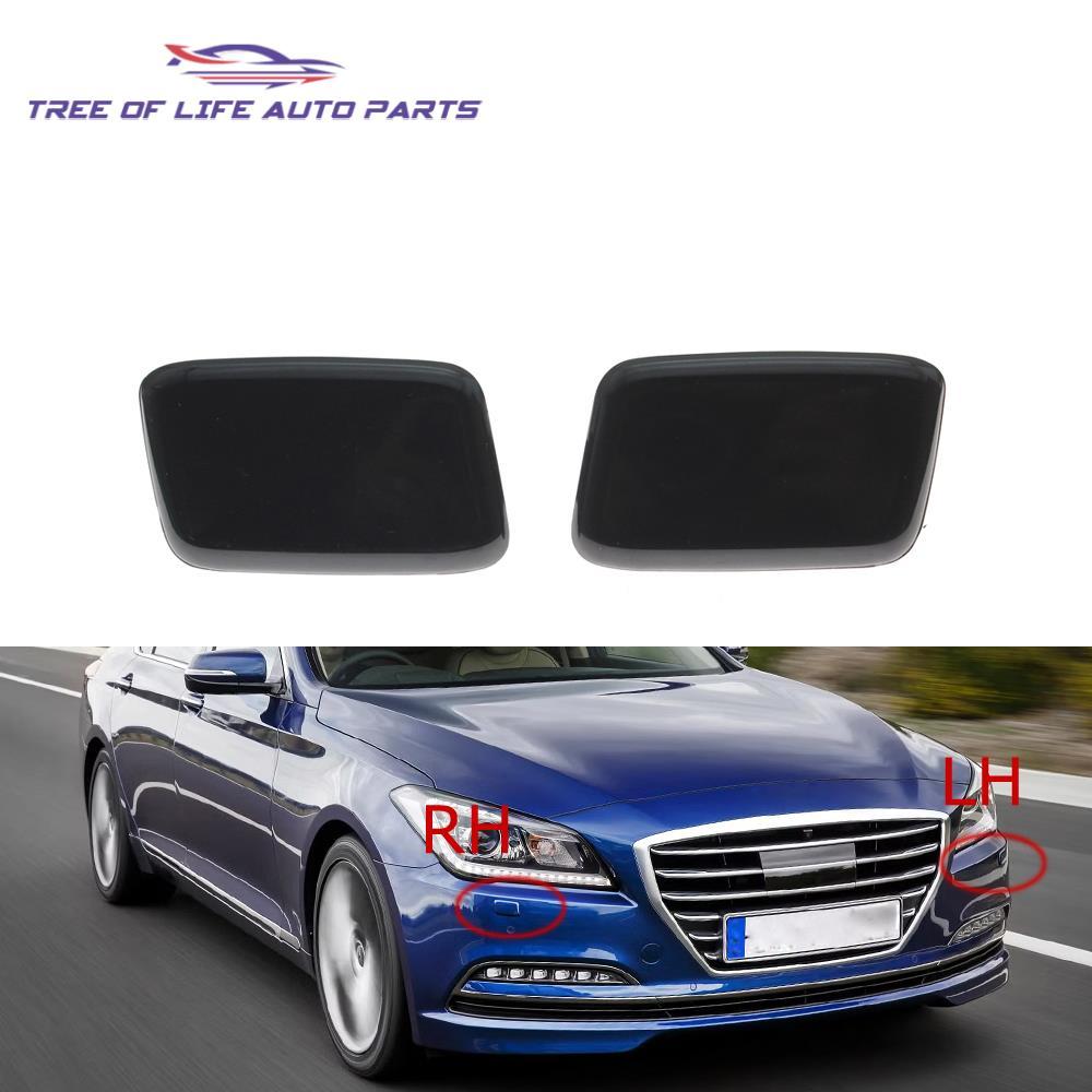 98681-B1000 98682-B1000 Mới Cản Trước Đèn Pha Máy Giặt Xịt Vòi Phản Lực Nắp Dành Cho Xe Hyundai GENE