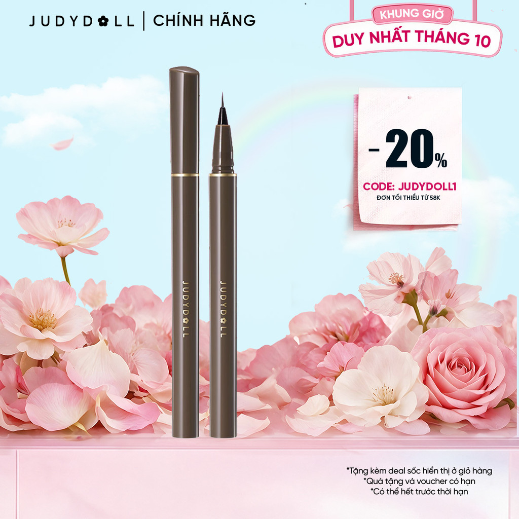 Judydoll Bút kẻ mắt siêu mảnh Skinny liquid Eyeliner
