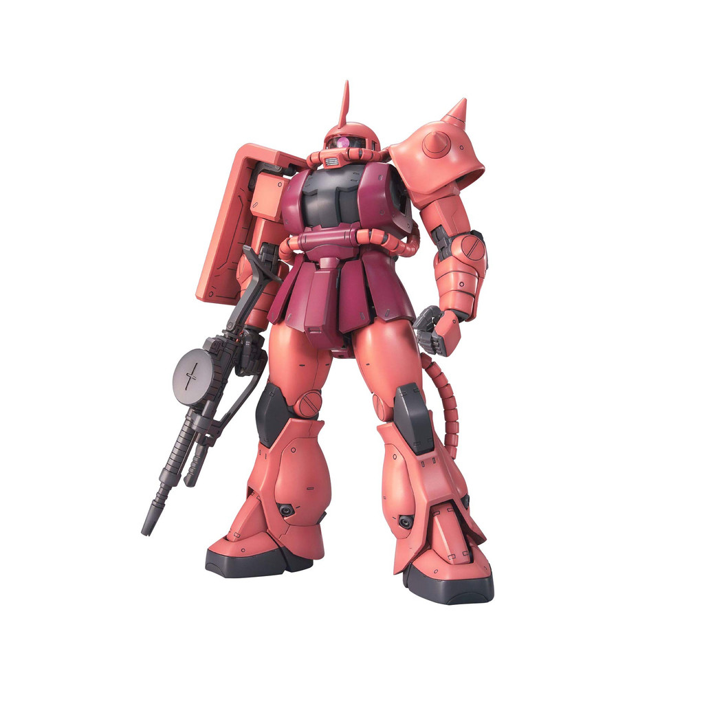 BANDAI SPIRITS MG Mobile Suit Gundam MS-06S Char's Zaku Ver.2.0 1/100 mô hình nhựa đã sơn.