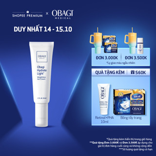 [VOUCHER VIDEO 20%] Kem Dưỡng Dạng Gel Mỏng Nhẹ Cấp Ẩm Lên Đến 24h Obagi Hydrate Light TM