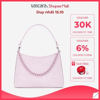 [Voucher 30K | 15.10] Vascara Túi Bucket Phối Xích Cùng Màu - TOT 0195