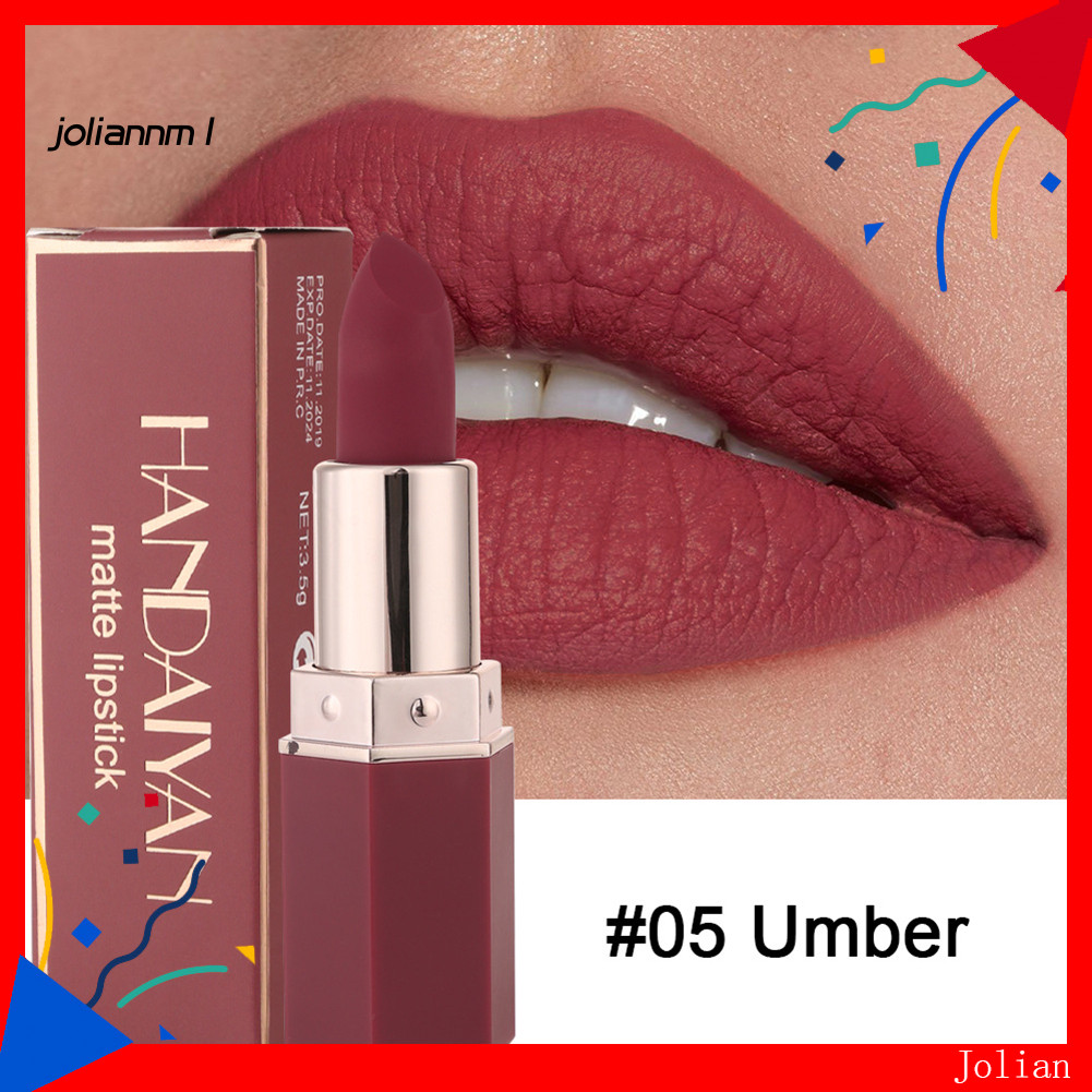 [JM] HANDAIYAn Matte Lâu trôi Không Dính Son Môi Chống Thấm Nước Son Bóng Mỹ Phẩm