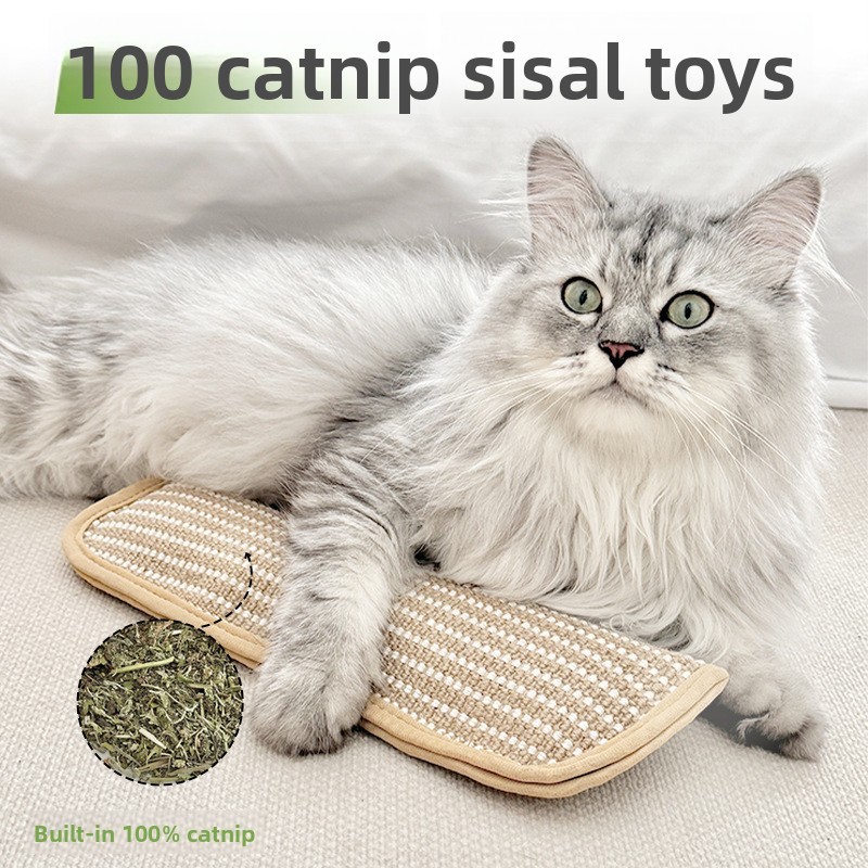 Catnip Gối Răng Hàm Cắn Đồ Chơi Mèo Gối Mèo Đồ Chơi Giao Hàng Nhanh Giao Hàng Nhanh