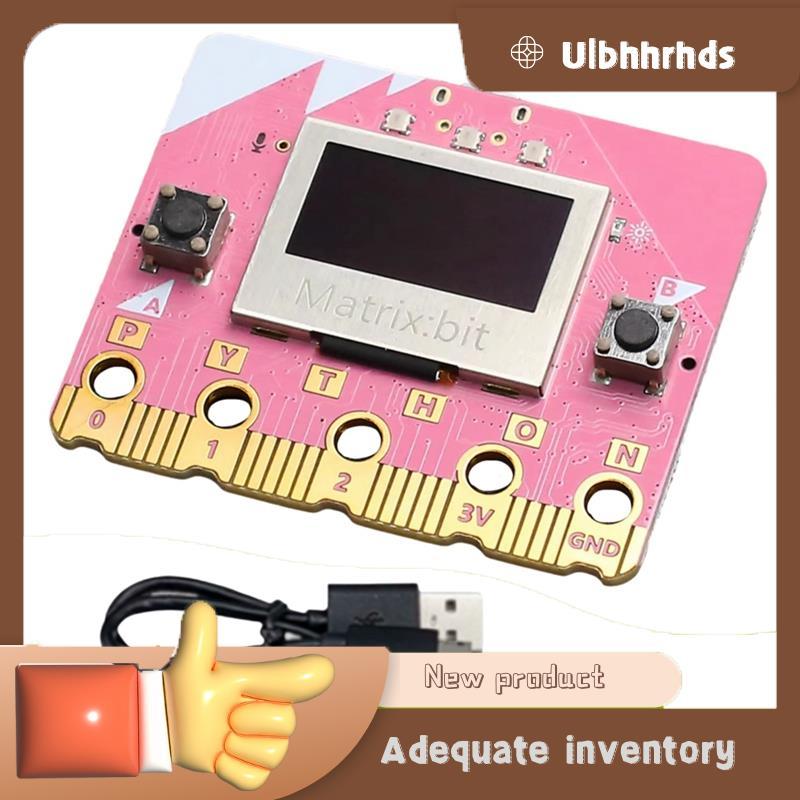 U1bhhrhds Matrix: Bit 2.4G Radio / / BLE Development Board 0,96 Inch OLED ESP32 C + + / Python / Min
