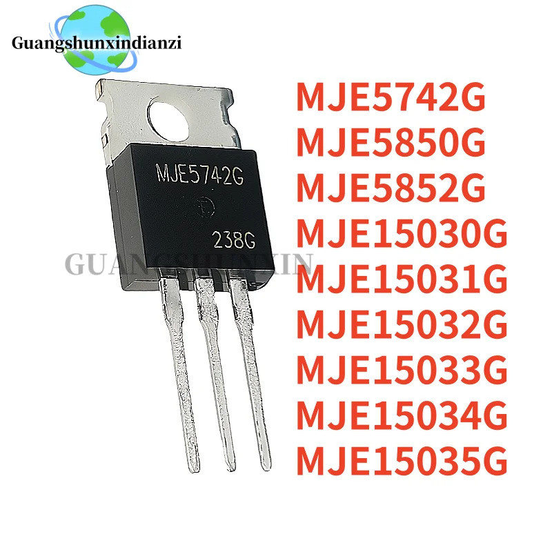 5 CÁI MJE5742G MJE5850G MJE5852G MJE15030G MJE15031G MJE15032G MJE15033G MJE15034G MJE15035G TO-220 