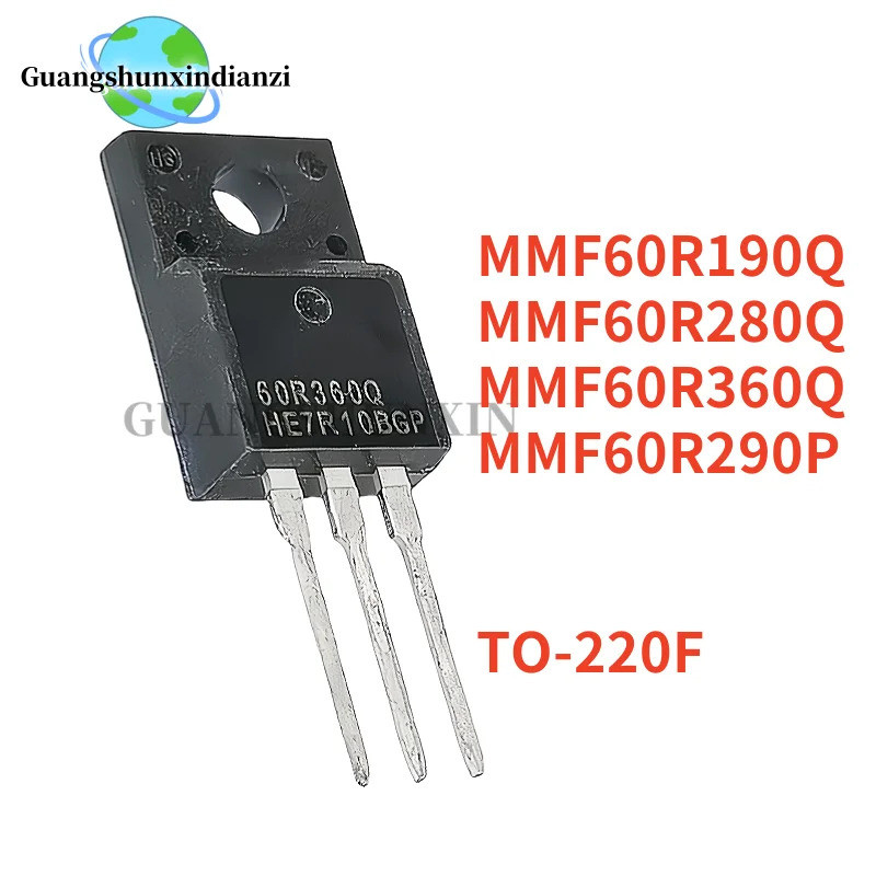 5 Chiếc MMF60R280Q 60R280Q MMF60R290P 60R290P MMF60R190Q 60R190Q MMF60R360Q 60R360Q TO-220F Hiệu Ứng