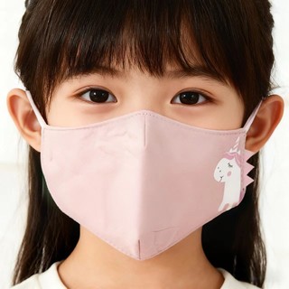 Mặt nạ trẻ em từ 100% cotton, thiết kế thoáng khí và đáng yêu