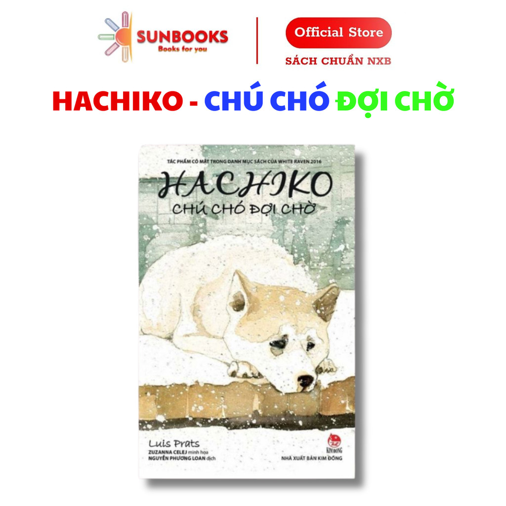 Sách - Hachiko -Chú chó đợi chờ - NXB Kim Đồng