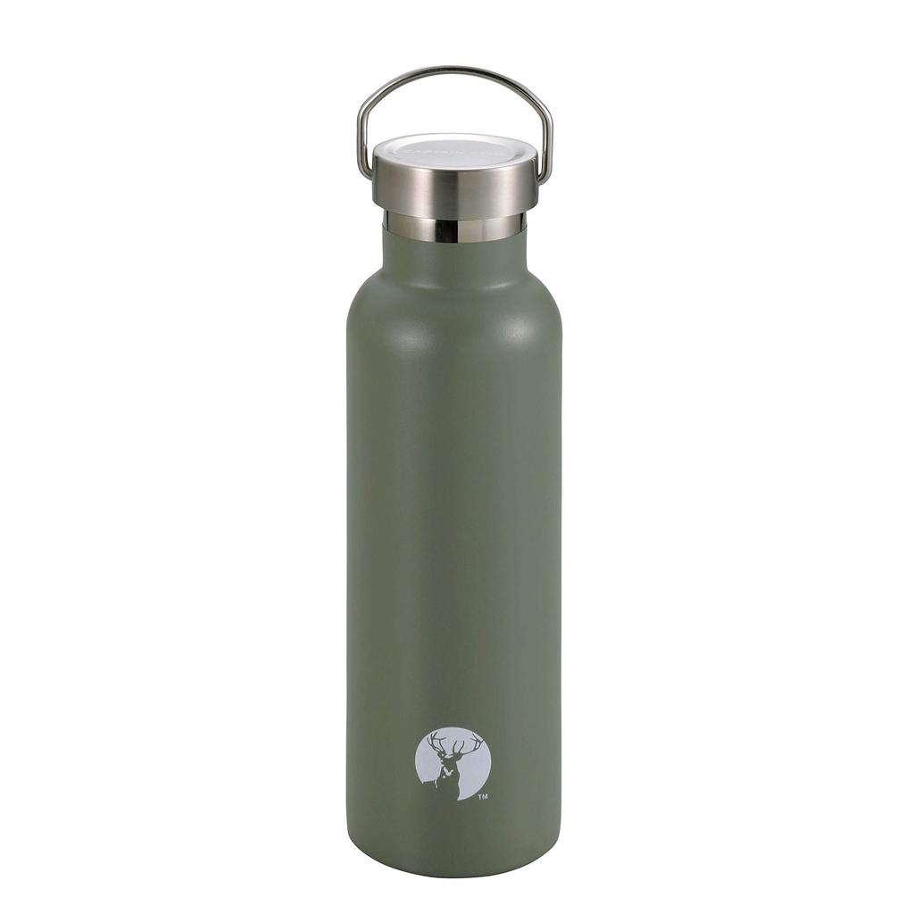 CAPTAIN STAG Sports Bottle - Double Wall Stainless Steel Vacuum Insulated Bottle