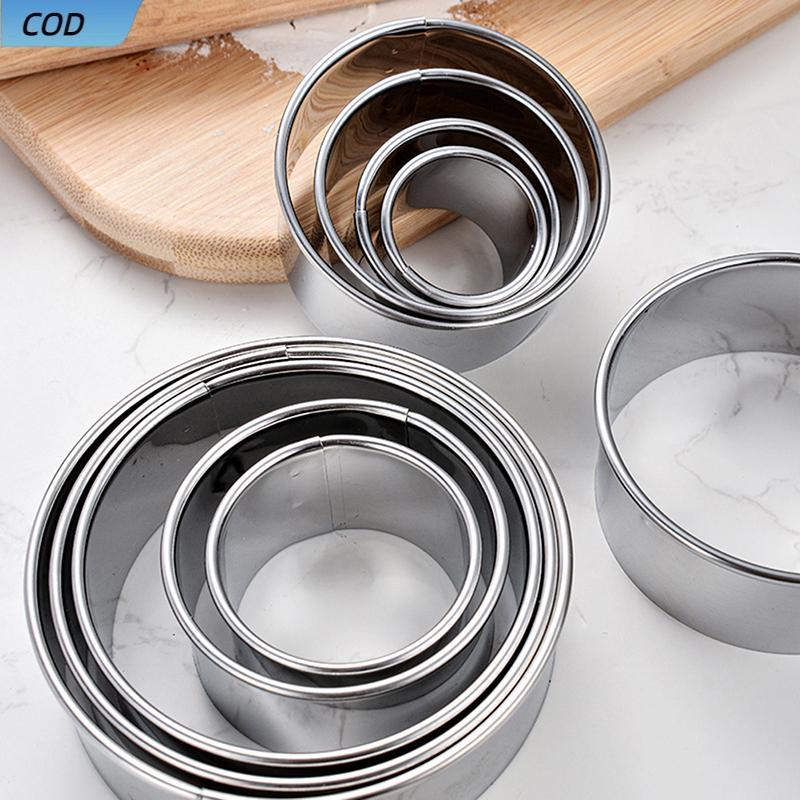 Cá Tuyết 11 cái vòng Cookie Biscuit cắt vòng tròn bánh ngọt cắt nướng vòng tròn vòng khuôn VN