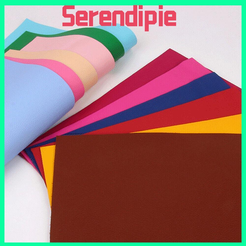 SEENDIPIE Da Bò Cứng, 20 * 30CM Làm Ví Da Oxhide Thật, Găng Tay Vải DIY Tấm Vải