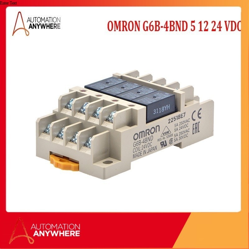 Rơ le relay G6B-4BND DC24 DC12 DC5 Omron G6B 4BND