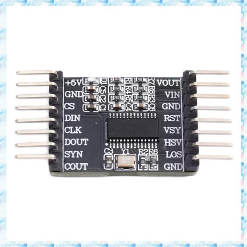 [R Q M U] Bảng phát triển và xác minh cho Sơ đồ giao diện OSD SPI của Chip phủ nhân vật mô-đun AT745