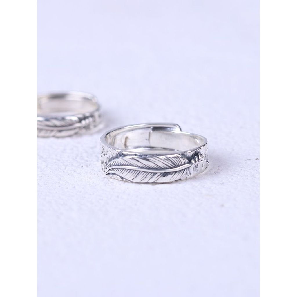 Valentine's Day Silver Original Pair of Pure Gifts99Couple's unique sterling silver jewelry10tt Feat
