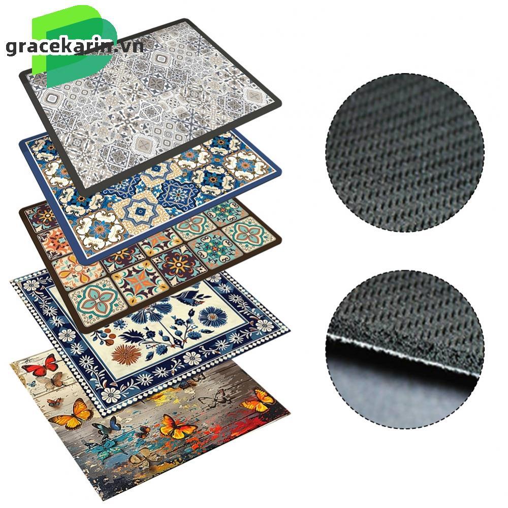 Non Slip 50x60cm Cover Pad for Washing Machine and Dryer with Easy Storage