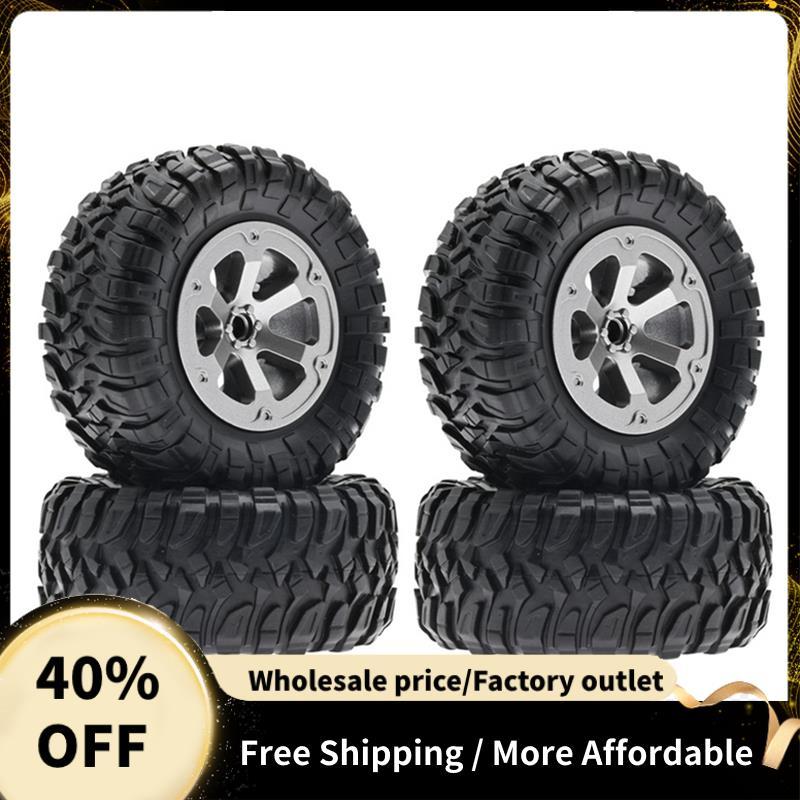 1 Bộ Bánh Xe Lốp Lốp LD-P06 Cho LDRC LD-P06 LD P06 Unimog 1 / 12 RC Xe Tải Xe Nâng Cấp Phần 72Mm