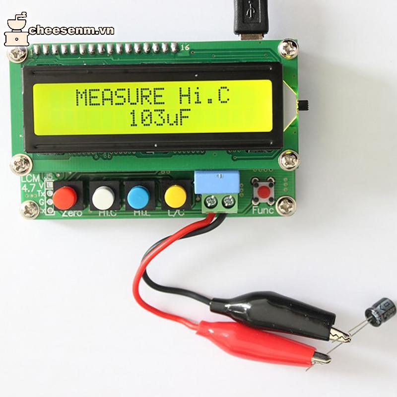 Cheenm Digital LC100-A LCD Độ chính xác cao Điện dung đo L / C VN