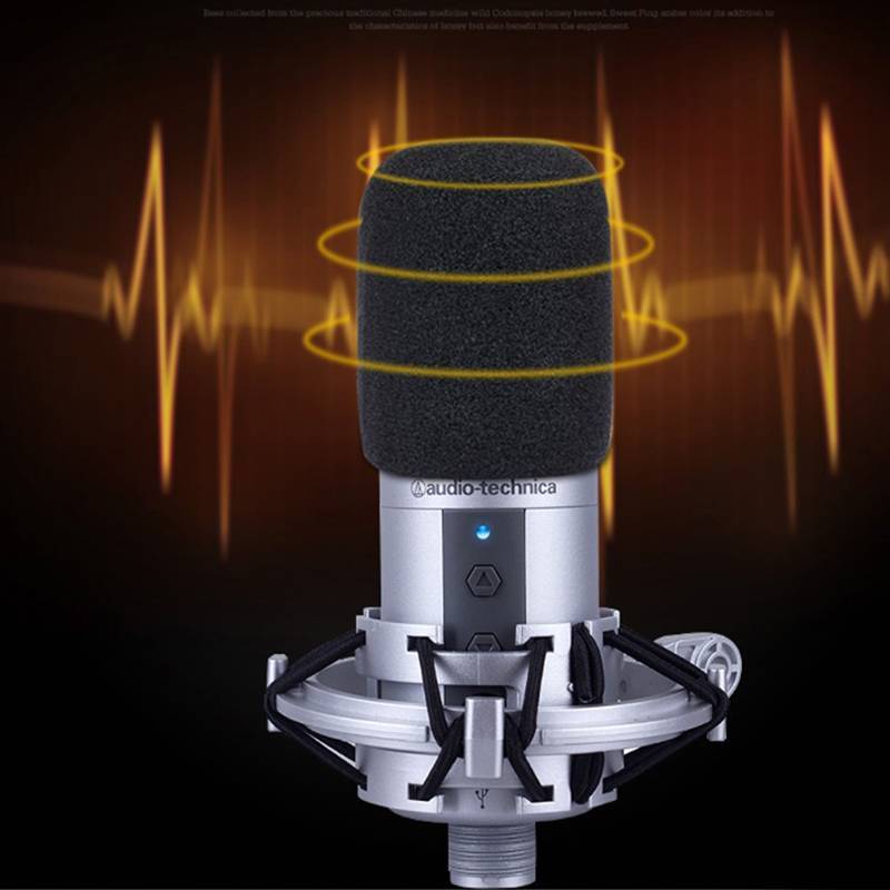 Cheem 1PC AT2020 Mic Kính Chắn Gió, Lọc Bọt Chống Gió Cho Audio Technica ATR2500 AT2035 AT2050 AT404