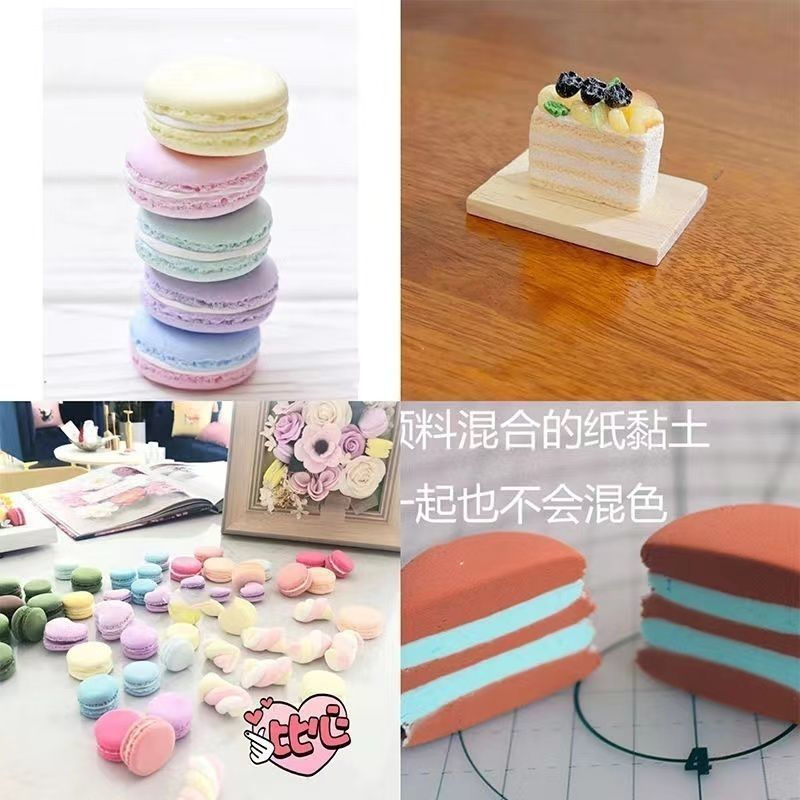 Hand500New large pack of adhesive paper for cake modeling, non-sticky clay, special paper for imitat