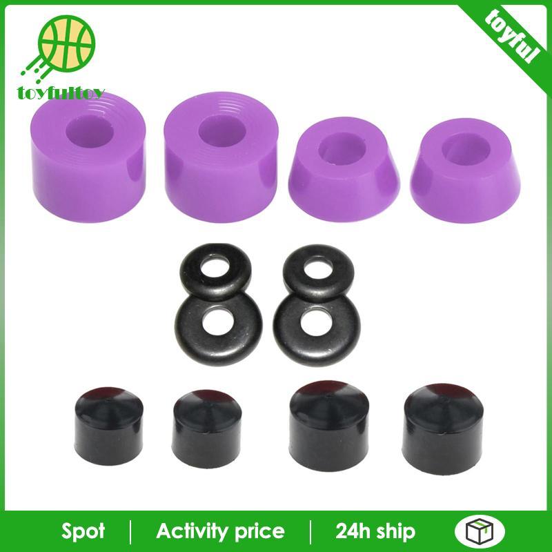 Ván trượt Bushing Đôi Rocker Phụ tùng Bộ vòng đệm Nuts Truck Kit Ván trượt Accs