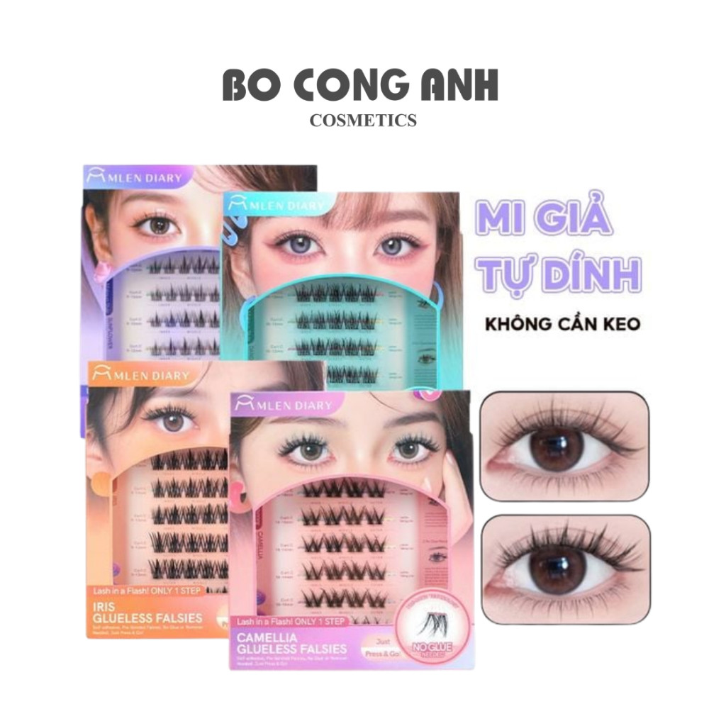 Mi Giả Tự Dính Không Dùng Keo Mlen Diary