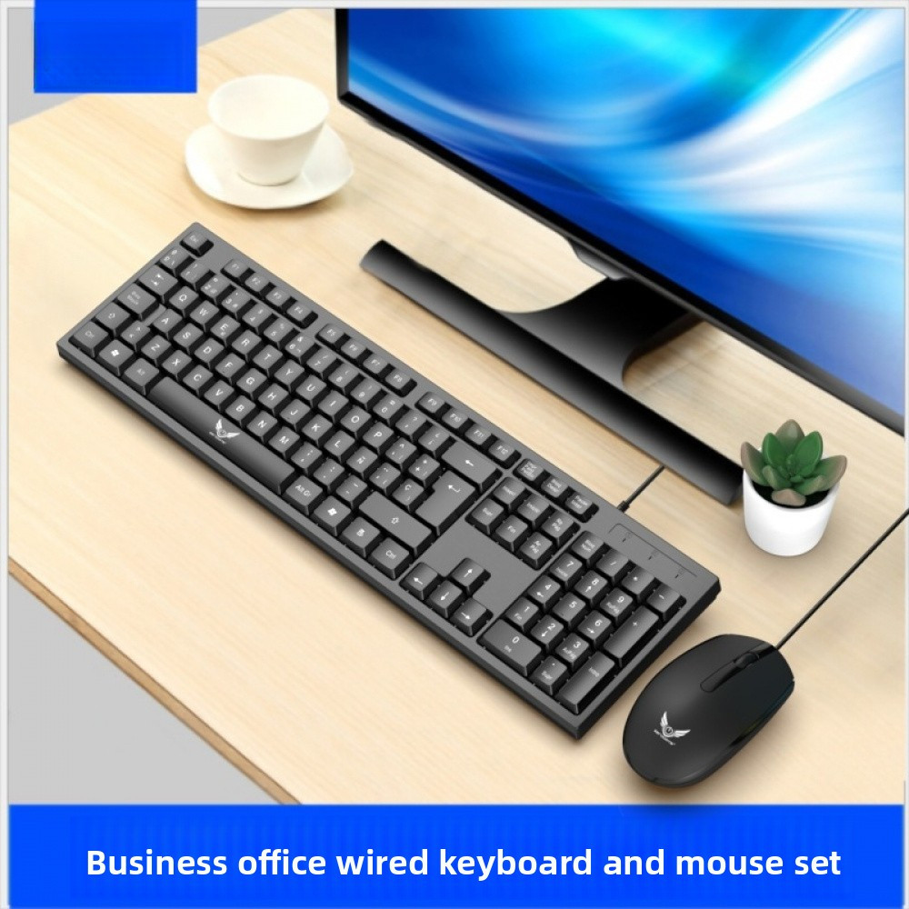 LD801 / 809 Bộ Chuột Bàn Phím Có Dây Văn Phòng Kinh Doanh Máy Tính Ngoại Vi USB Đa Năng Bàn Phím Chu