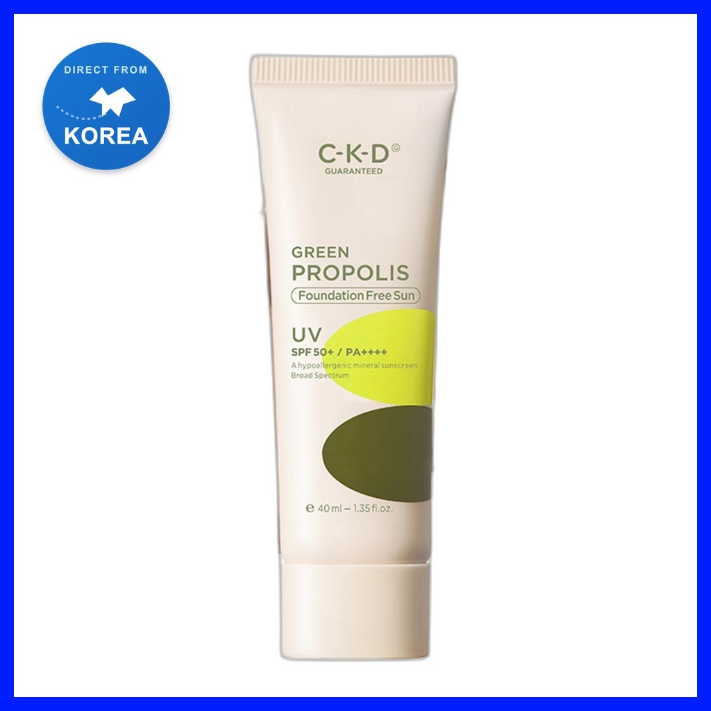 [c-k-d] Kem chống nắng không kem chống nắng Green Propolis SPF50 + PA + + +, 40ml, 1pc / Kem chống n