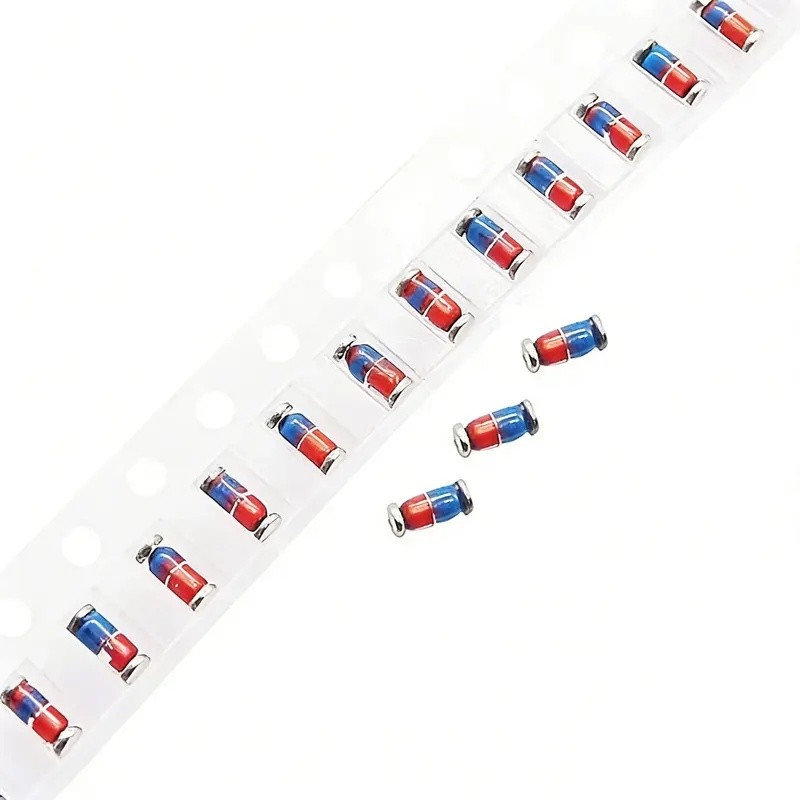 Chip 100 Chiếc 0.5W 1206 LL34 SMD Zener Diode 2V 2.7V 3V 3.3V 3.6V 3.9V 4.7V 5.V 5.1V 5.6V 6.2V.5V 8