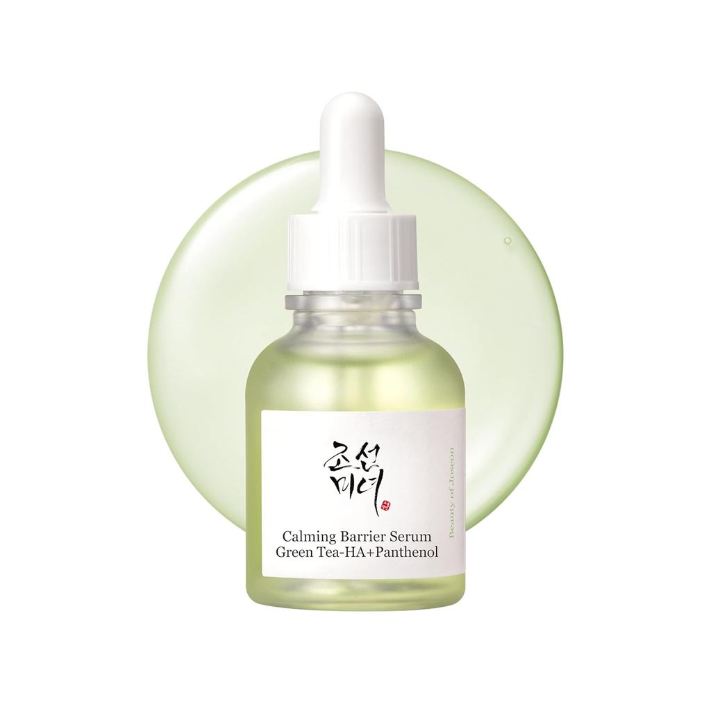 BeautyofJoseonCalmingBarrierSerumGreenTea-HATM+ Pathenol|DailyKoreacareforDryandSensitive, Calming, 