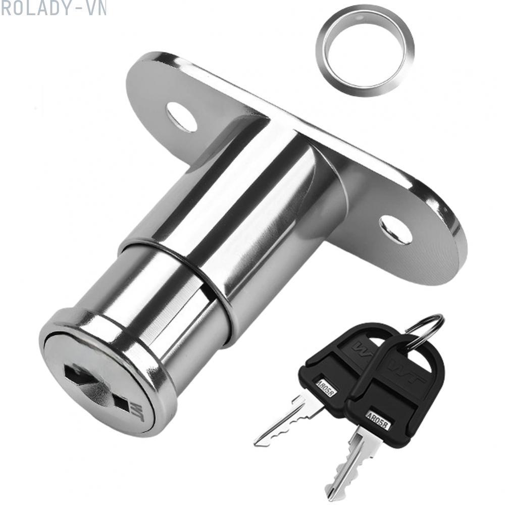 #ROYALLADY#Sliding Door Lock Anti-picking Design Chip Replacement Level For Cabinet Drawers