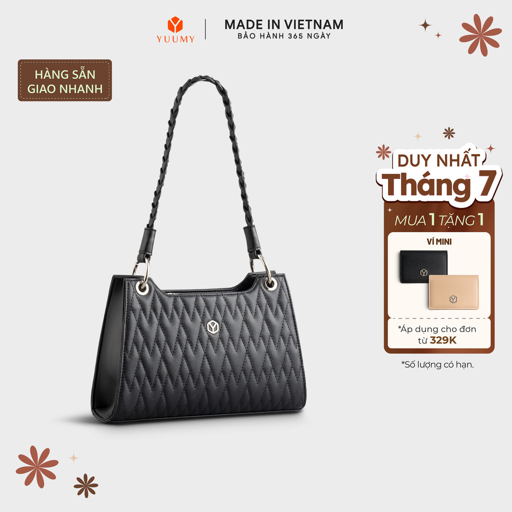Túi Yuumy (Thời trang nữ kiểu dáng sang trọng - Túi đeo vai da Seasand YN223)