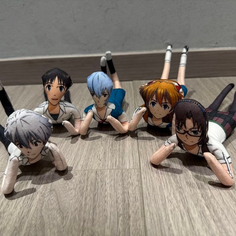 EVANGELION STORE Neon Genesis EVANGELION Ayapo Rei Asuka Shinji Mouse Dry Doll 7.16