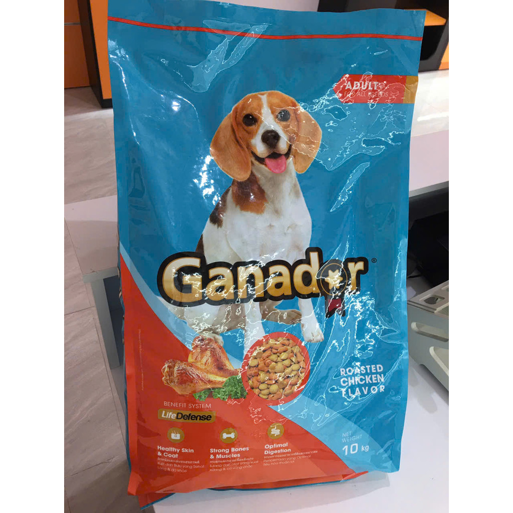 [BAO 10KG SIÊU HỜI] Ganador Adult Roasted Chicken Flavor-Bao 10kg-Thức ăn chó