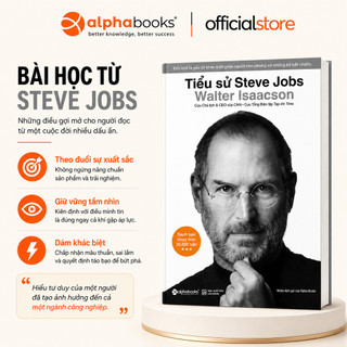 Sách Alphabooks - Tiểu Sử Steve Jobs (Walter Isaacson) (Alpha Books)