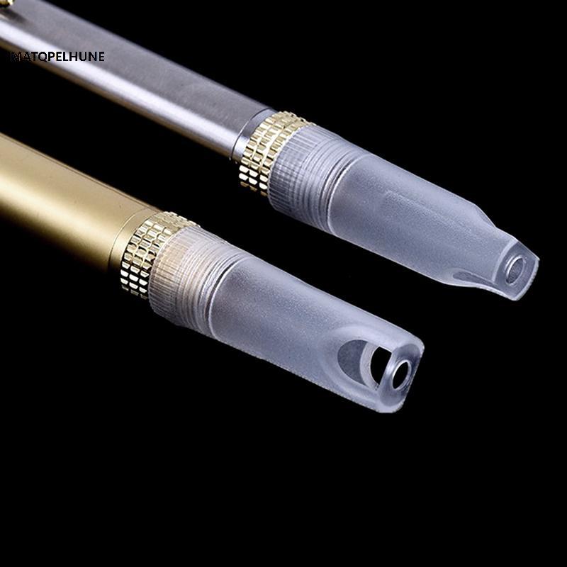 MATQPELHUNE 10 Chiếc Bút Lancet Dùng Một Lần Pin Đầu Bao Lancing Lancet Thiết Bị Nắp Bút VN
