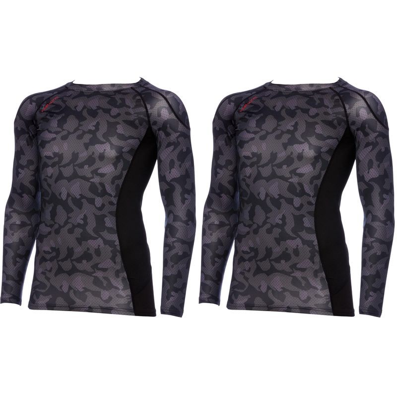 Z-DRAGON Long Sleeve 75124 Black Camouflage M Size Black Camouflage