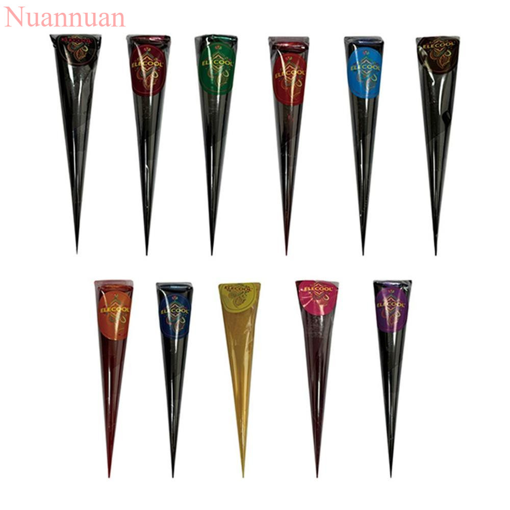 1PC Nhiều Màu Henna Hình Xăm Nón Dán Tạm Thời Vẽ Tay Hình Xăm Kem DIY Cơ Thể Nghệ Thuật Mehndi Hình 