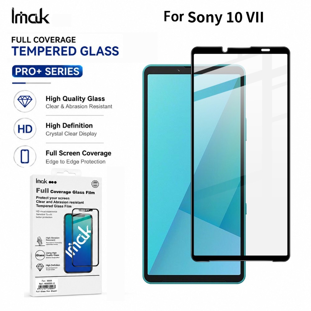 Kính Cường Lực Cho Sony Xperia 10 VII 1 VI 5 V Trong Suốt Oleophobic Coating FM0003